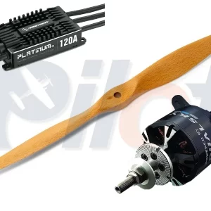 Pilot rc 67" 3D power package 400kv motor, 120A esc