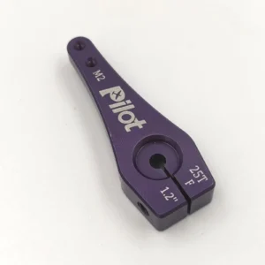 pilot rc aluminum servo arm 2mm 30mm 25T